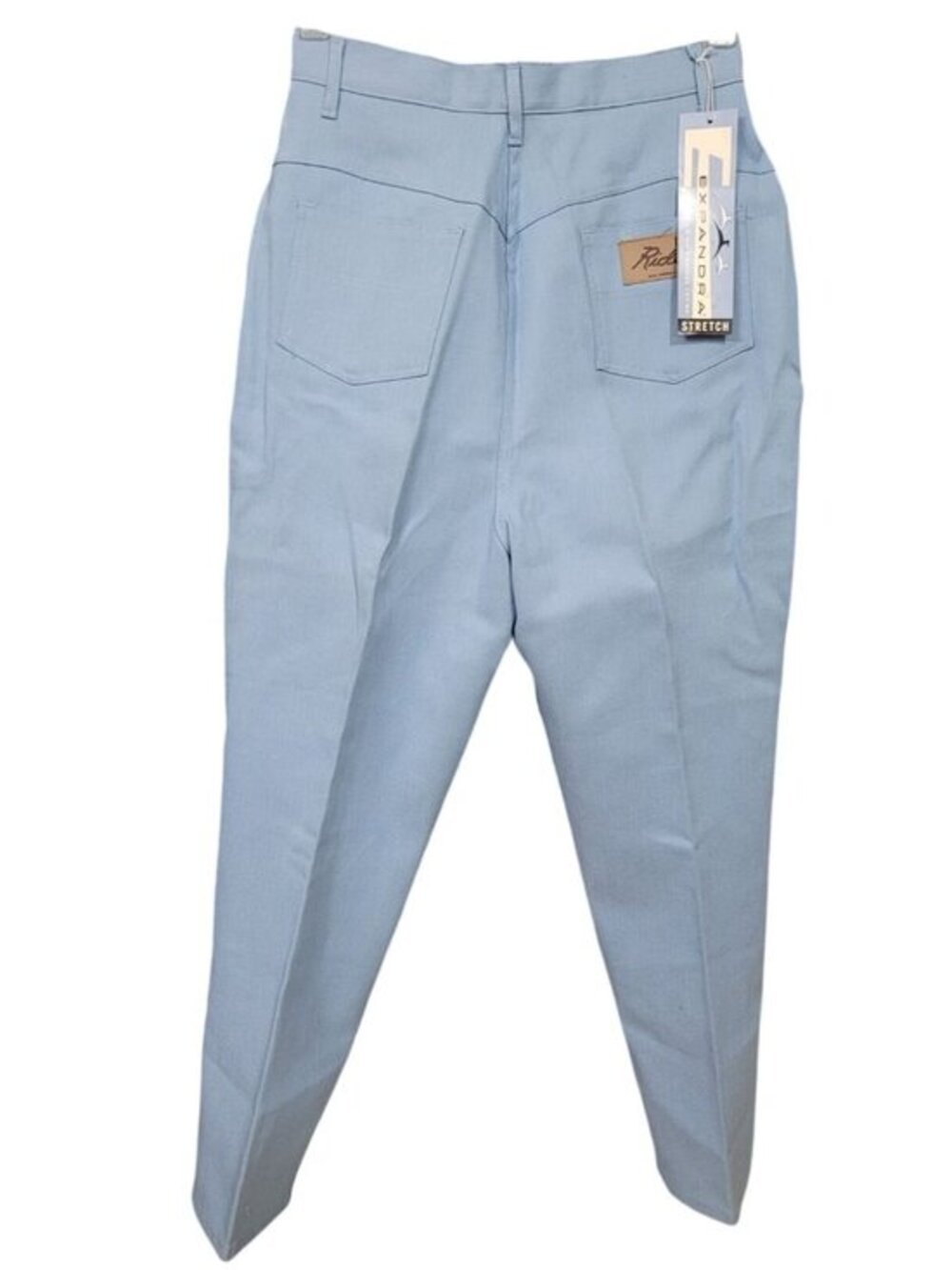 Vintage Gingham Shirt & Pants Set Light Blue - Picture 9 of 12